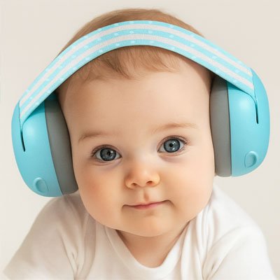Casque anti bruit bébé